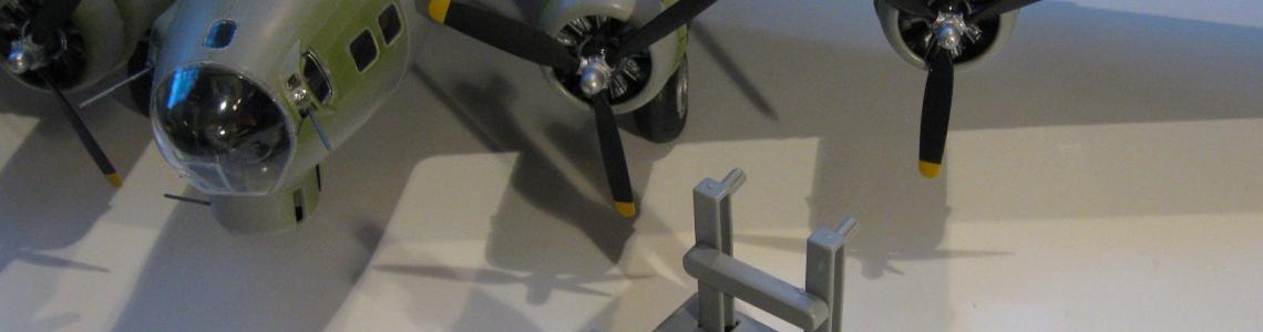 Front view with stand