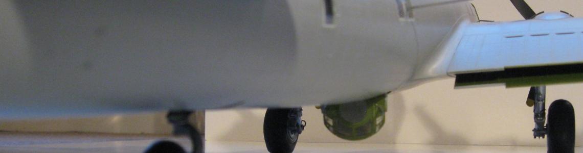 Hangar floor view from rear