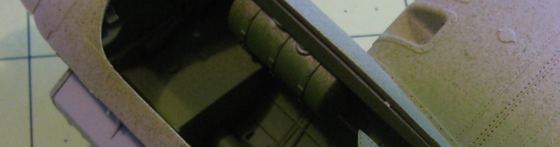 Wheel well details - assembled