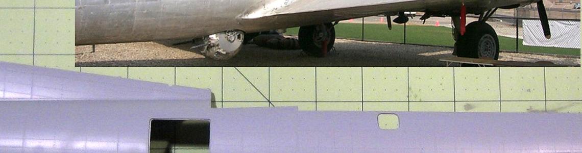 Fuselage paneling details