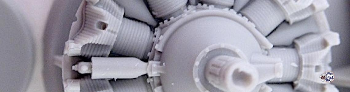 Resin engine detail