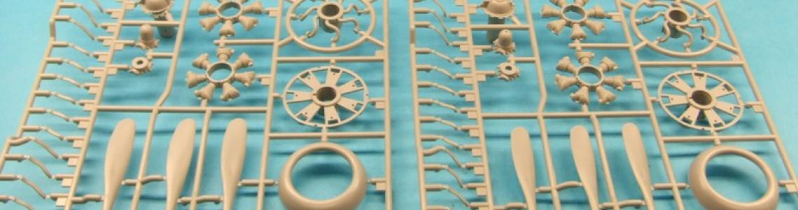 Sample parts sprue