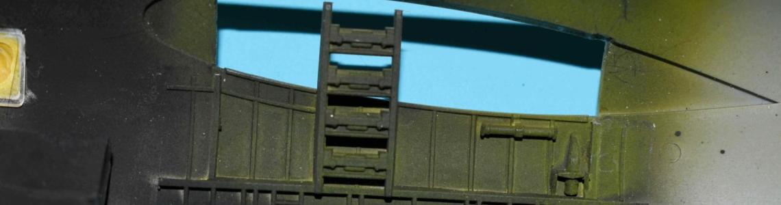 Bomb Bay Painted per Kit Directions