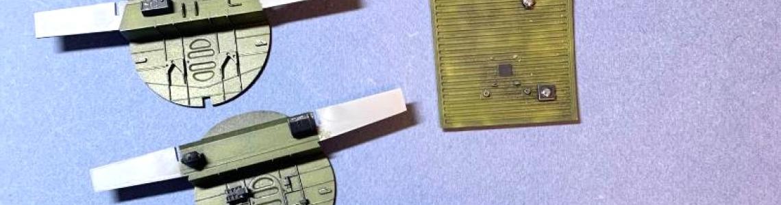 Interior Areas and Parts Painted