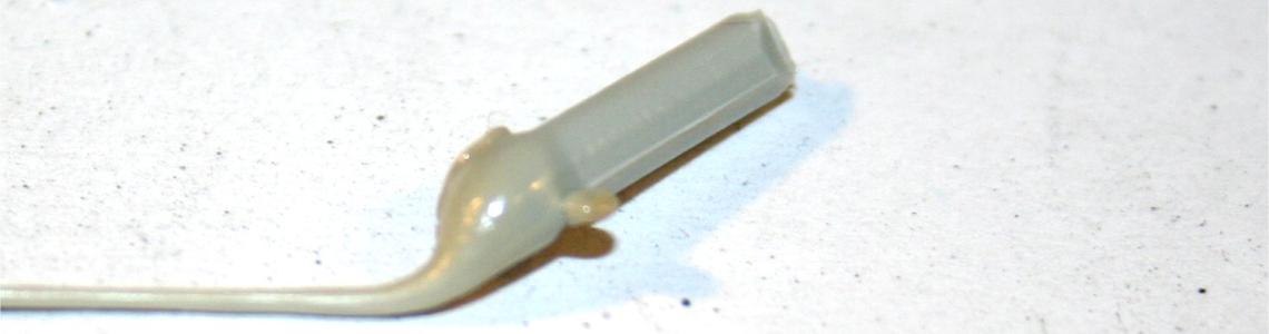 Scrated built pitot mount