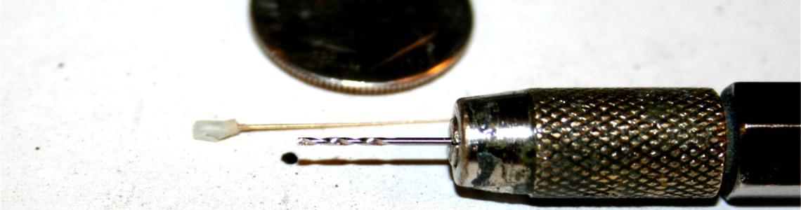 Mounting hole for pitot