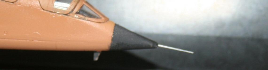 Pitot Installed and Painted