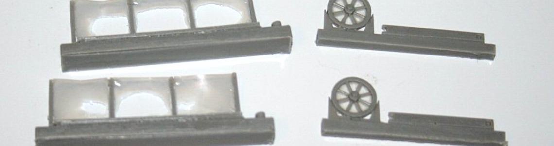 Parts on sprue