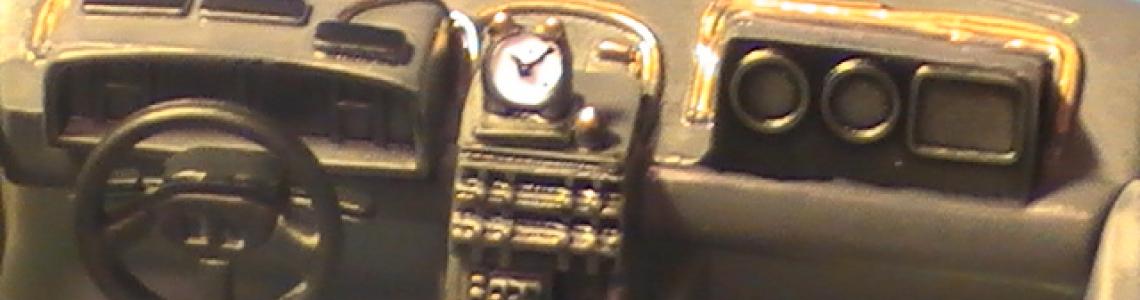 Cockpit detail & clock