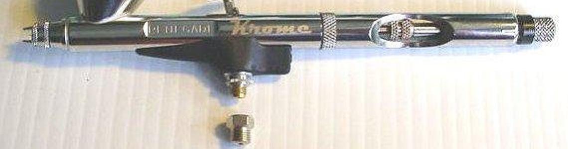 Adapter and Paasche hose