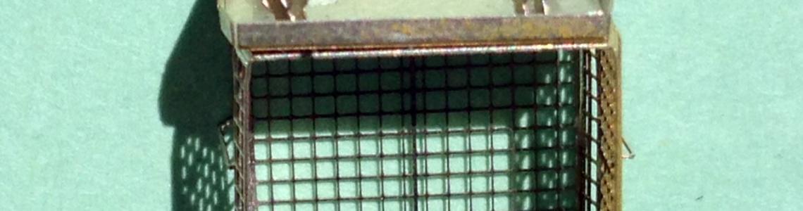 Sideview of cart bottom