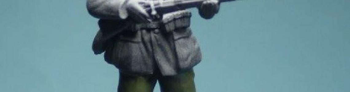 Partially Painted Figure Front