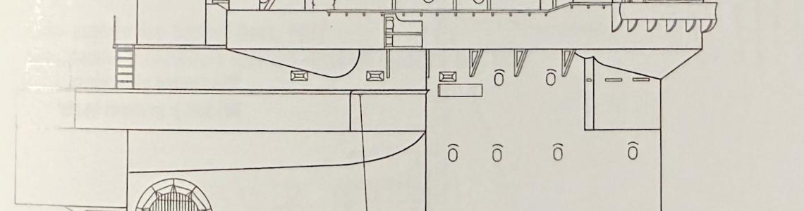 HMS Warspite Line Drawing 