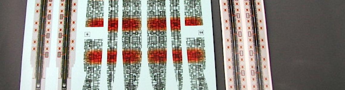 Decal sheet comparison
