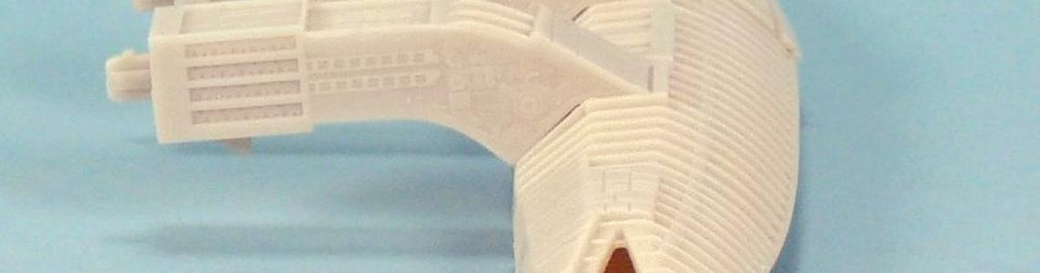 Starboard side forward flight pod