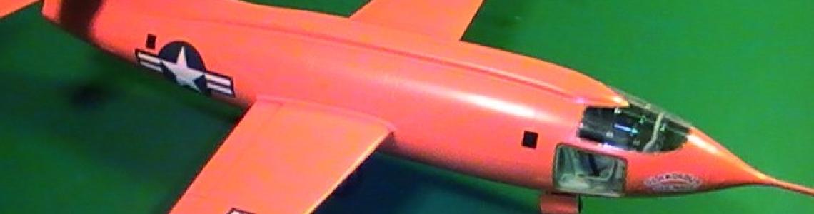 Finished model top starboard