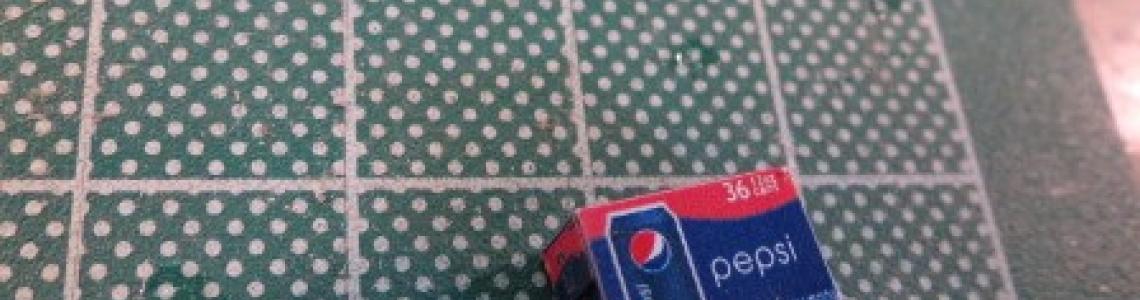 Pepsi Box Assembled