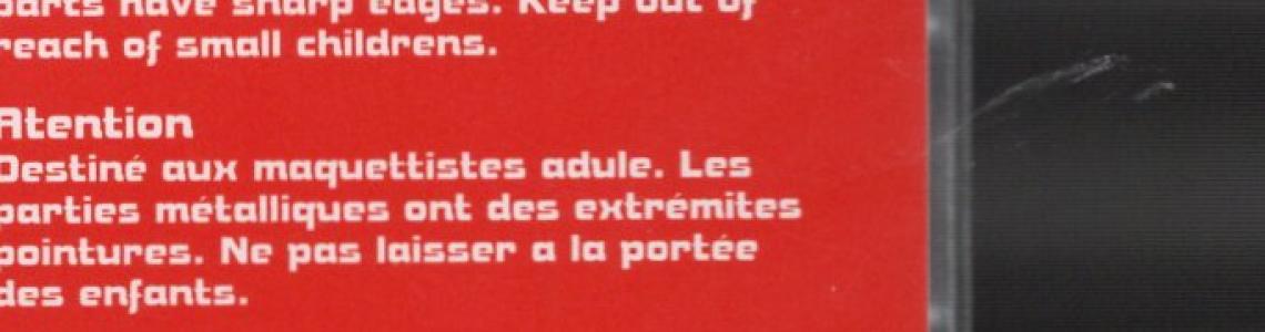 Back of Product package