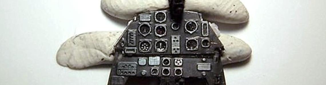 Completed instrument panel