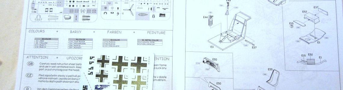 Instructions and decals