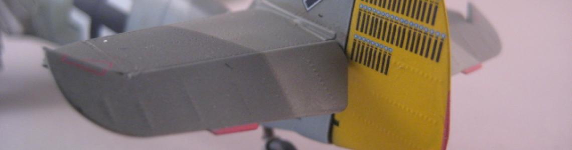 Finished Rudder & Elevators