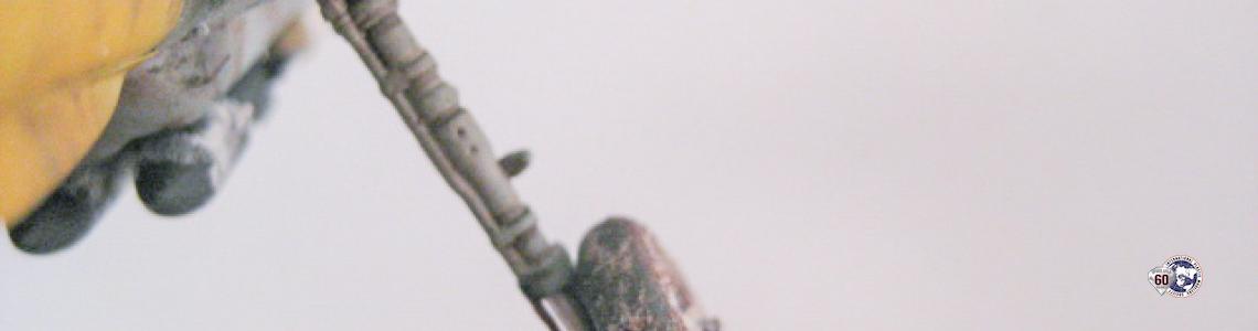 Completed landing gear closeup