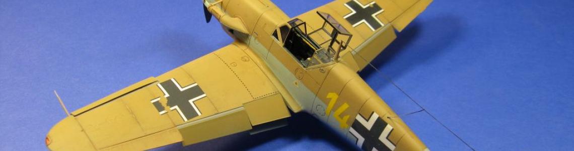 Completed overhead view