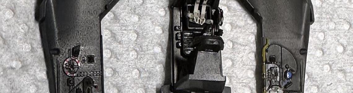 cockpit and fuselage halves