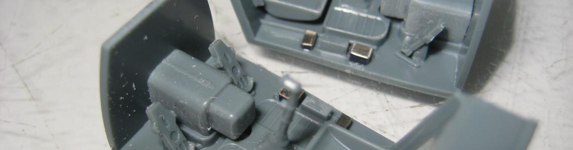 Cockpits Before Painting