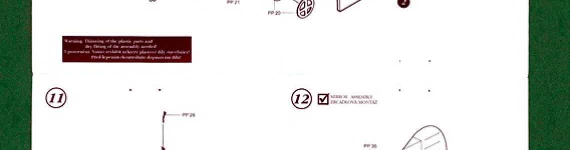 Page 2 of instruction sheet