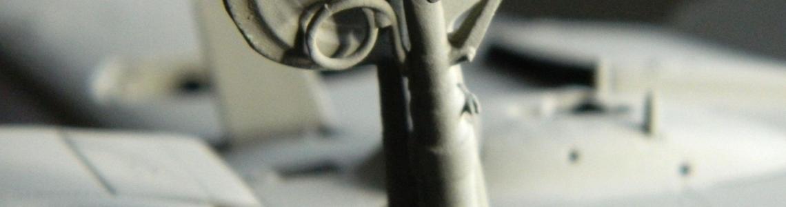 Installed Right Main Gear Leg