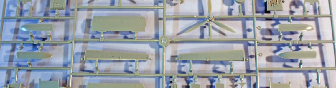 One of several additional parts sprues