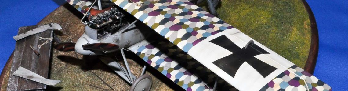 Finished Model on Base - Top Front