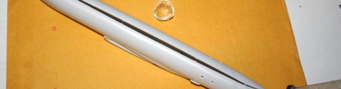 Gap in fuselage shown