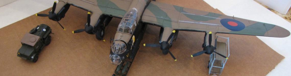 Finished models from gift set