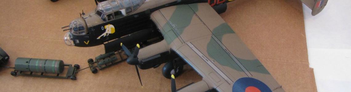 Finished models from gift set