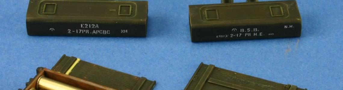 Completed ammunition crates