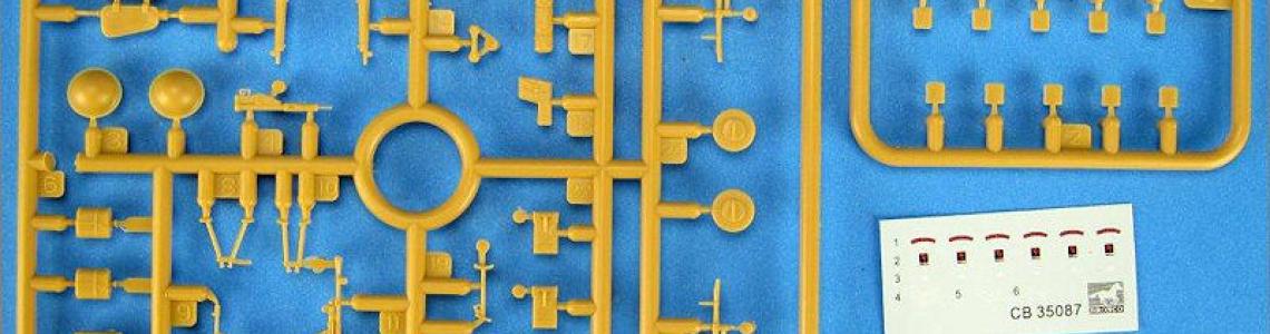 Equipment sprues and decals