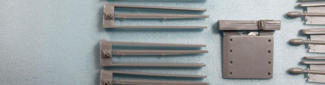 Closeup of the kit contents