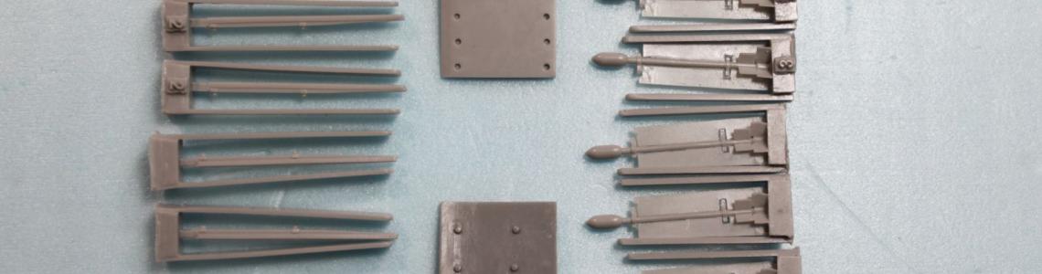 Closeup of the kit contents