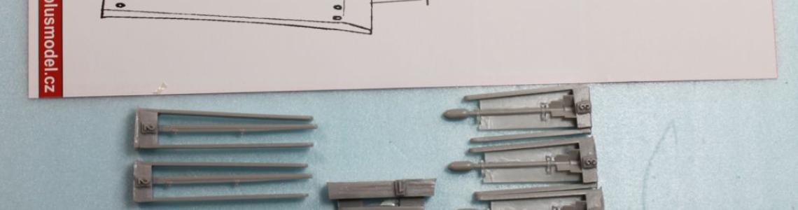 Kit contents with instructions