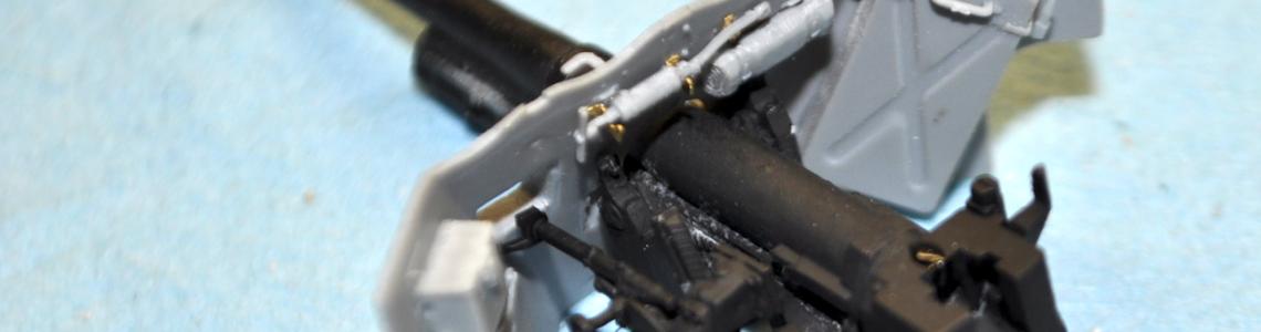 Cannon armor plate shield