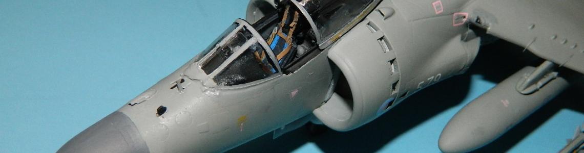 SHAR  Cockpit, Aux Intakes & Antennas