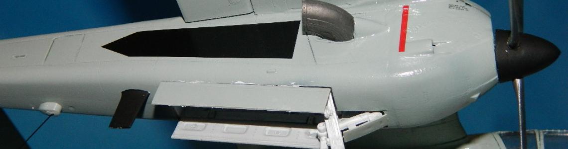 OV10A USAF exhaust hiding decal.