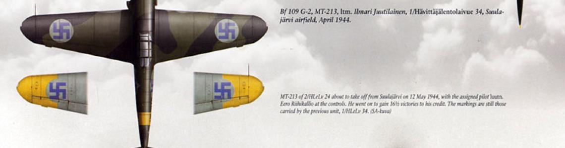 Me-109 camouflage and marking position details