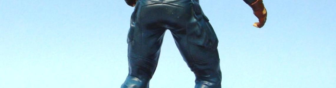 Back view of Painting