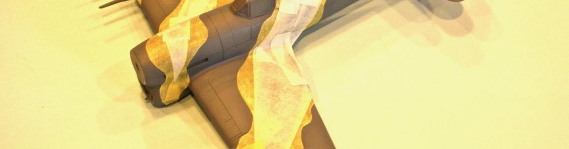 Mask After Lots of Paint