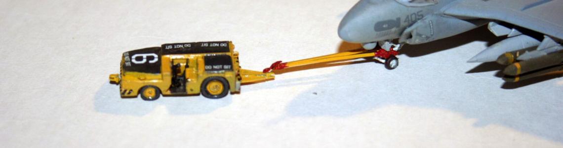 Towbar and tractor towing A-6