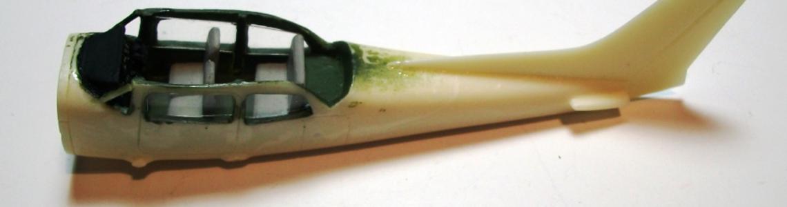 Fuselage Assembly with vertical fin