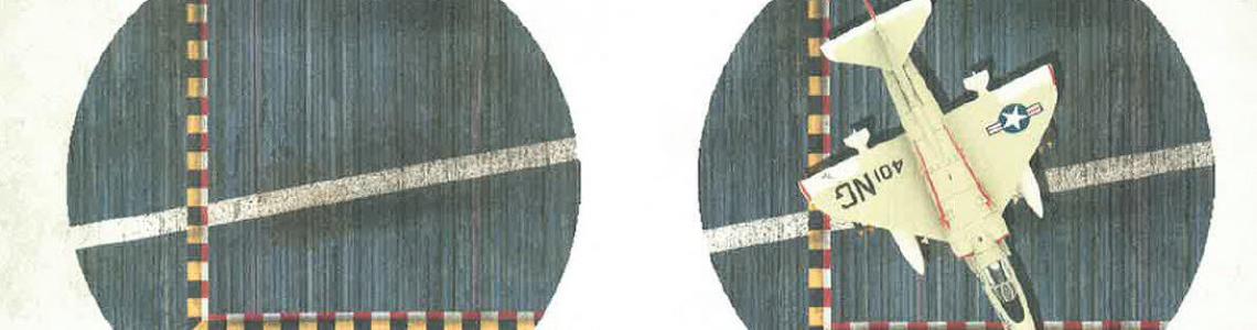 Circular Display Base CVA-11 Intrepid 1960